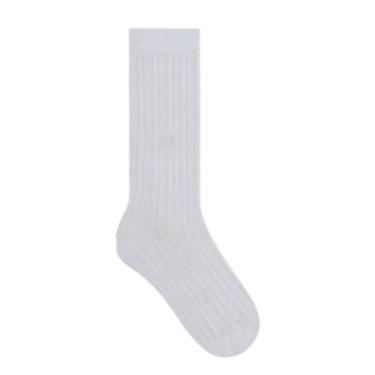 Imagem de Meia Infantil Feminina 3/4 Elastano e Detalhe Selene 2180, 29-34, Bran