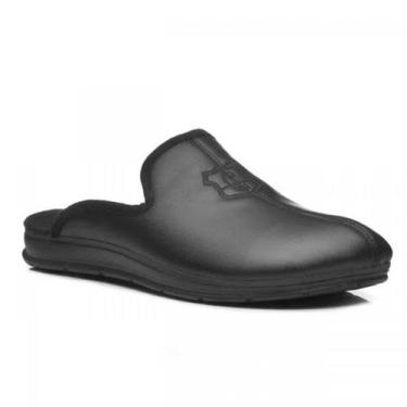 Imagem de Pantufa Pegada 166001 Microfibra, Preto, 37