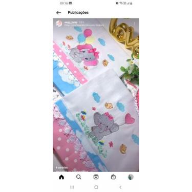 Imagem de Kit fralda rosa passeio - AAGG BABY