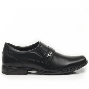 Imagem de Sapato Pegada Social Masculino Infantil 322319 Preto, Preto, 30