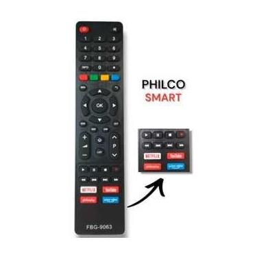 Imagem de Controle Remoto Compativel Tv Philco  PTV75K90AGIB / PTV82K90AGIB / PT