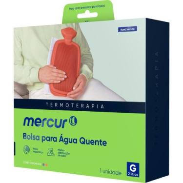 Imagem de Bolsa Terapeutica P/AGUA Quente Grande Bordo - Mercur