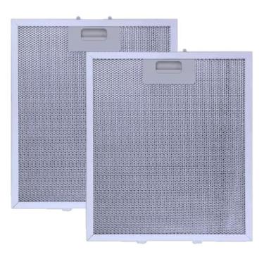 Imagem de Tela Filtro Alumínio Metálico Coifa Cata 26 X 32 Cm 2 Peças - Genérica