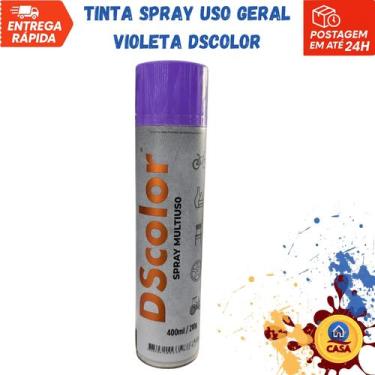 Imagem de Tinta Spray Uso Geral Violeta DSColor - DS Color