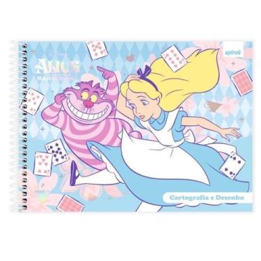 Imagem de Alice no Pais das Maravilhas Caderno Cartografia e Desenho Capa Dura 8