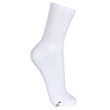 Imagem de Meia Esportiva Lupo 3240-023 Masculina Cano Longo Algodão, 41-44, Bran