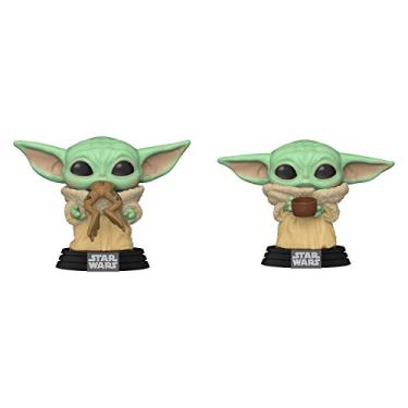 Imagem de Funko Star Wars: POP! Star Wars Mandalorian Collectors Set - The Child w/ Frog, The Child w/Cup