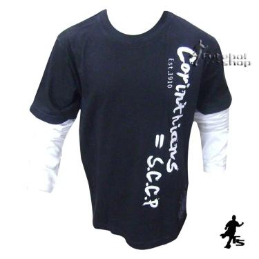 Imagem de Camisa do Corinthians Infantil Manga Longa - BW182