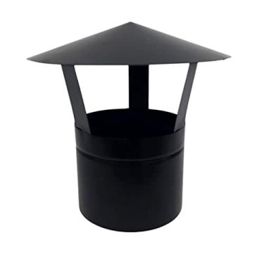 Imagem de Chapéu Chinês 5 Polegada Para Chaminé Pintado, Churrasqueira