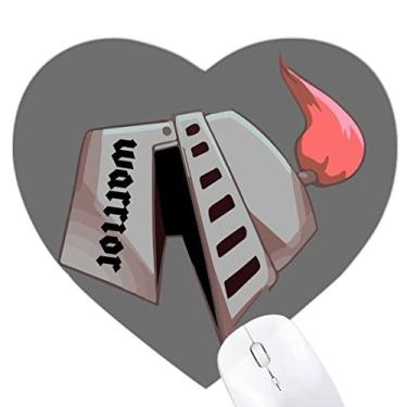 Imagem de Mousepad Animation Chevalier Corselet coração Tapete de borracha para escritório