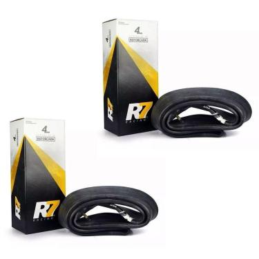 Imagem de Kit Câmara Ar 4Mm R7 Borilli Dianteira 21 Traseira 18