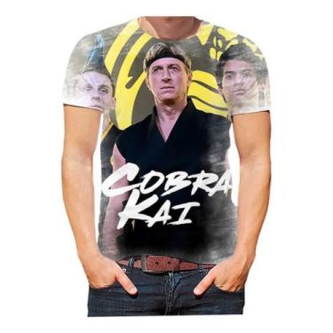 Imagem de Camisa Camiseta Cobra Kai Karatê Kid Série Seriado Filme 26 - Estilo K