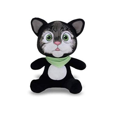Imagem de Gatinho de Pelúcia 27cm Anti-alérgico (Preto)