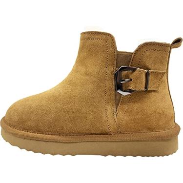 Imagem de ZEYIwearable Femininas Botas Quentes De Inverno Saphire 9 Marrom, Castanha