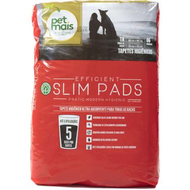 Imagem de Tapete Higiênico Slim Pads - 6 Unidades