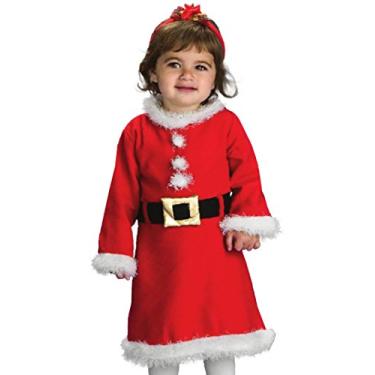 Imagem de Rubie's Baby Girl Papai Noel, Conforme mostrado., Toddler
