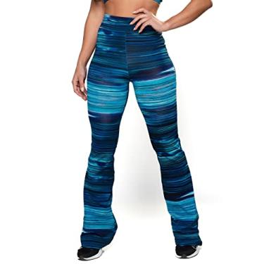 Imagem de Calça Feminina MVB Modas Flare Pantalona Suplex (Nuance, G)