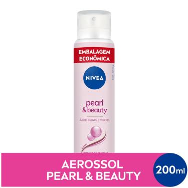 Imagem de Desodorante Nivea Pearl & Beauty Aerosol Antitranspirante 48h 200ml 200ml