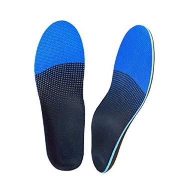 Imagem de SUPVOX Palmilhas ortopédicas de pé chato com suporte de arco e amortecimento atlético, absorção de choque para homens e mulheres – P (38-40)