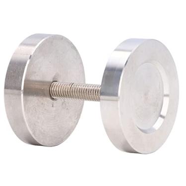 Imagem de Puxador da Porta do Celeiro Porta de Correr Ferragens de Cozinha Decoração Divisória Maçaneta Redonda de Aço Inoxidável Círculo Circular Porta do Celeiro Acessório de Ferragens