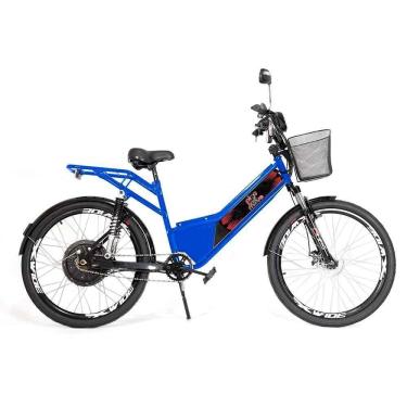 Imagem de Bicicleta Elétrica - Street Plus Pam - 800w 48v Lítio - Azul - Plug And Move