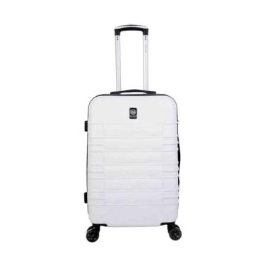 Imagem de Mala de Viagem Double Wheel Rígida 360° Santino M - ASAV8001M (Branco)