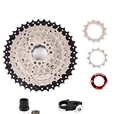 Imagem de Royal Sun 8 velocidades 11-42T Cassetes rodas dentadas volante livre serve para kit Shimano 8-Speed EF500, EF51, EF65, Acera M310, M360, M410 e SRAM kit 8-Speed X3, X4, X5, X7