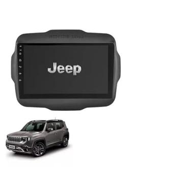 Imagem de Central Multimidia Jeep Renegade Android Carplay 9 Polegadas