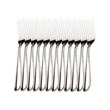 Imagem de Kit 12 Garfos de Mesa Hercules Monterrey Aço Inox 1340-002