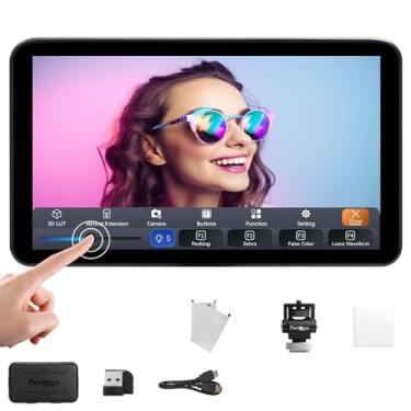 Imagem de Portkeys LH7P Monitor de campo de câmera 1000nit alto brilho 1920 x 1080 IPS monitor de tela sensível ao toque, com módulo sem fio integrado, suporta saída LUT 3D para A7S III/FX30/ZV-E10, BMPCC