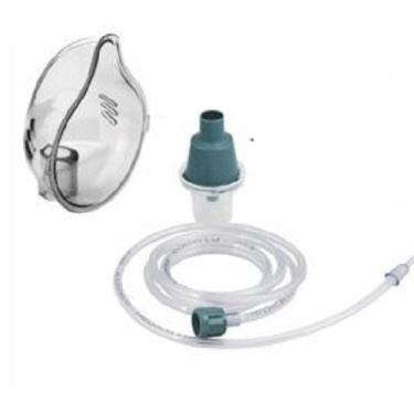 Imagem de Kit Nebulização Adulto para Inalador Medicate MD1000 / MD1300 - Verde