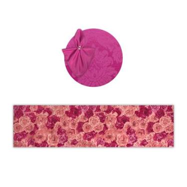 Imagem de Kit Sousplat Completo com Trilhos de Mesa Dia Das Mães - MUMUDECOR, CA