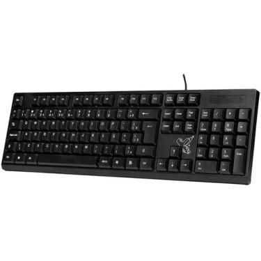 Imagem de Teclado Padrão USB 2.0 ABNT2 - Preto - Maxprint
