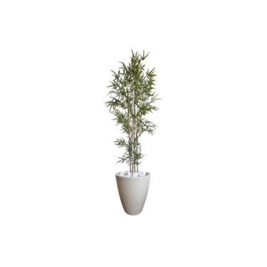 Imagem de Planta Árvore Artificial Bambu 2,11m Com Vaso Areia 44 - FLORESCER DEC