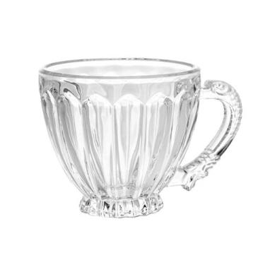 Imagem de Xícara de Chá Café Cappuccino de Cristal Imperial 200ml - LYOR