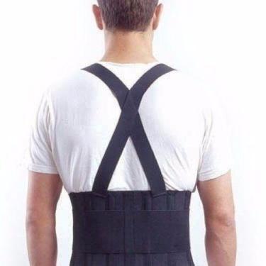 Imagem de Cinta Lombar Epi Segurança Faixa Ergonômica Coluna Postural