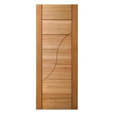 Imagem de Porta PM91 Sublime em Madeira Maciça Eucalipto Cruzeiro, 60cm x 210cm
