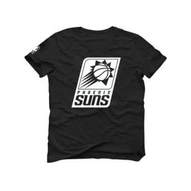 Imagem de Camiseta Basquete Phoenix Sun Devin Booker Ricky Rubio - Loja White Ma