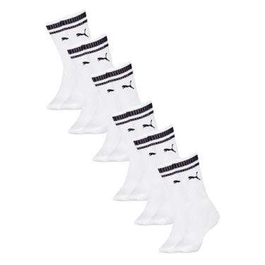 Imagem de Kit Com 6 Pares Meia Esportiva Masculina Cano Longo - Selene, Único - 