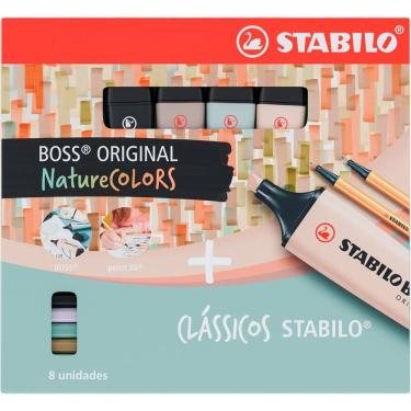 Imagem de Kit Stabilo Nature Colors Point 88 E Boss