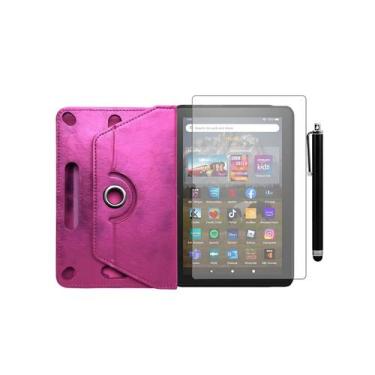 Imagem de Capa E Película + Caneta Touch compatível com Tablet Fire Hd8  - LXL, 