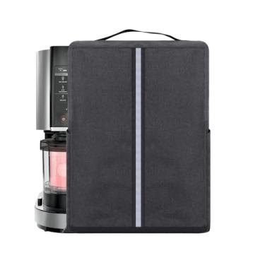 Imagem de Kingshion Capa de Poeira Compatível com Ninja Creami Nc501, Nc301, Nc299Amz, Nc201, Bolsa para Máquina de Sorvete com Zíper Na Parte Inferior Compatível com Máquina de Sorvete Ninj (12 X 6,5 X 17,1 Po