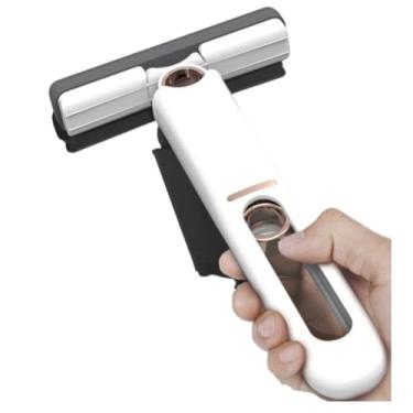 Imagem de Kit 02 Mini Mop Rodinho de Pia Mini Mop Portátil Esfregão, Limpeza de Vidro, Mesa, Pia, Piso, Móveis, Janelas, Ajuste de 360º, Auto Enxague, Sem Molhar as Mãos.