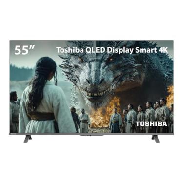 Imagem de Smart TV QLED 55 4K Toshiba Google TV 3HDMI 2USB Wi-Fi
