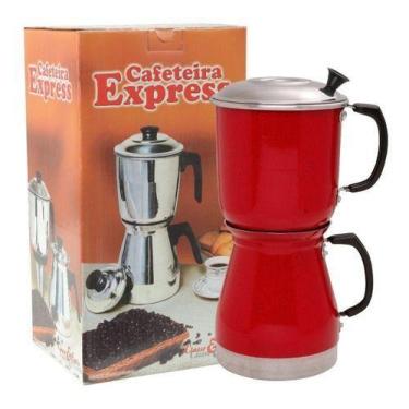 Imagem de Cafeteira Tipo Italiana 1.5l Alumínio Com Filtro - biato aluminio