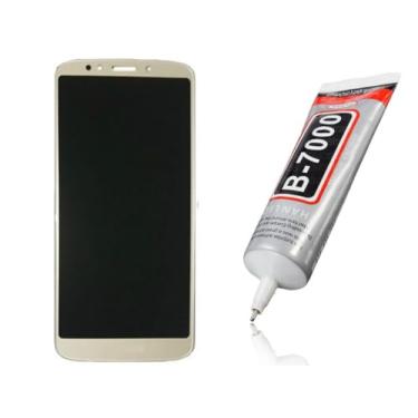 Imagem de Tela Display Lcd Touch Para Moto G6 Play D + Cola 100ml