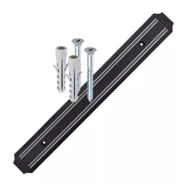 Imagem de Suporte Barra Magnética Facas Ferramentas Chaves 33 Cm Cozinha Oficina