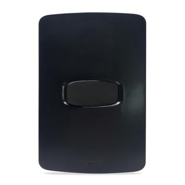 Imagem de Conjunto Interruptor Paralelo 10A Preto Gracia Maxx 85649