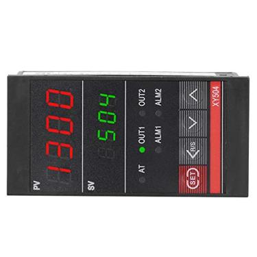 Imagem de Controlador de Temperatura PID Inteligente Industrial Aquecimento de Resfriamento XY504 Relé 100−240VAC