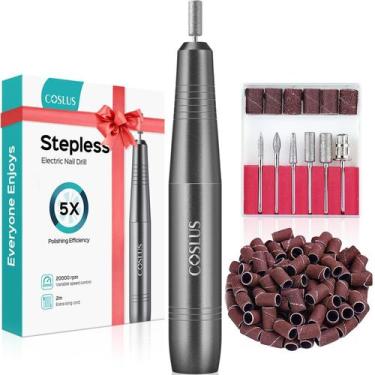 Imagem de Furadeira de unhas elétrica COSLUS Professional para manicure